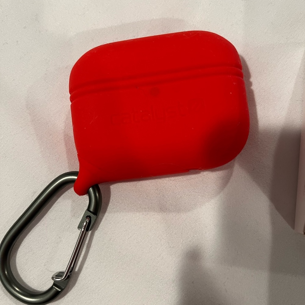 red Catalyst Air Pod Pro case